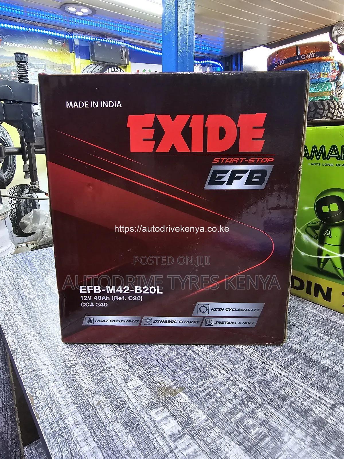 NS40 Exide Matrix EFB Start-Stop Battery