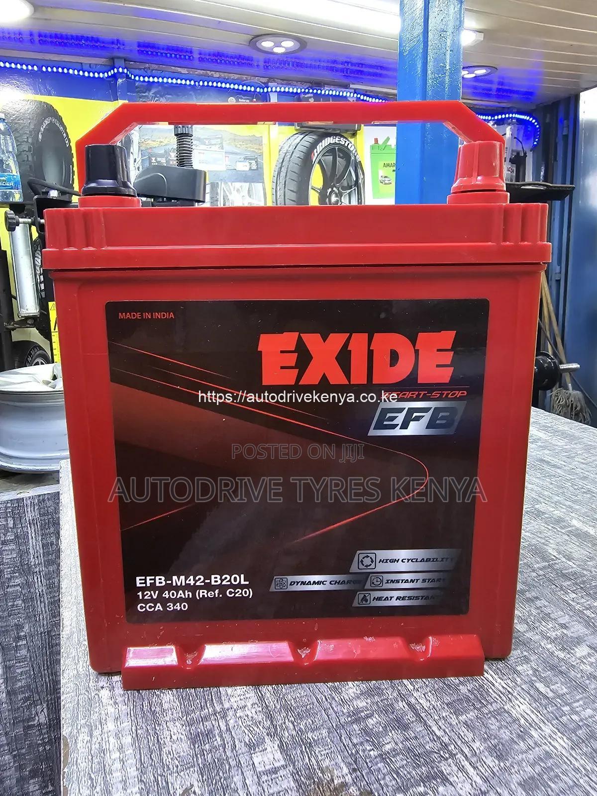 NS40 Exide Matrix EFB Start-Stop Battery - Image 3