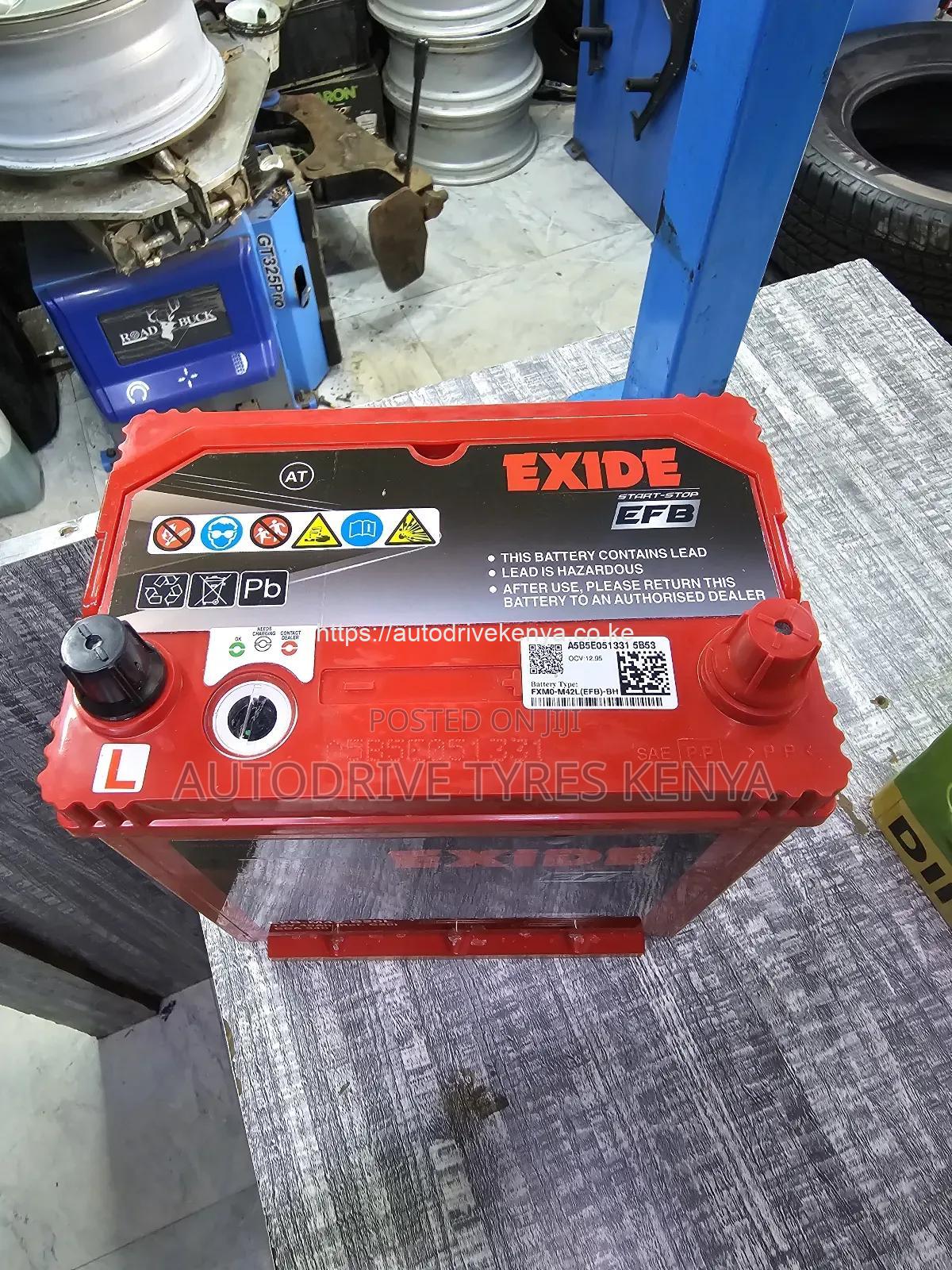 NS40 Exide Matrix EFB Start-Stop Battery - Image 2